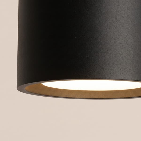 Taklampa MODO 1 svart Gx53 Black