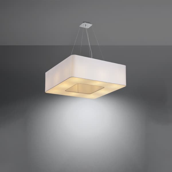 Ljuskrona URANO 60 vit White