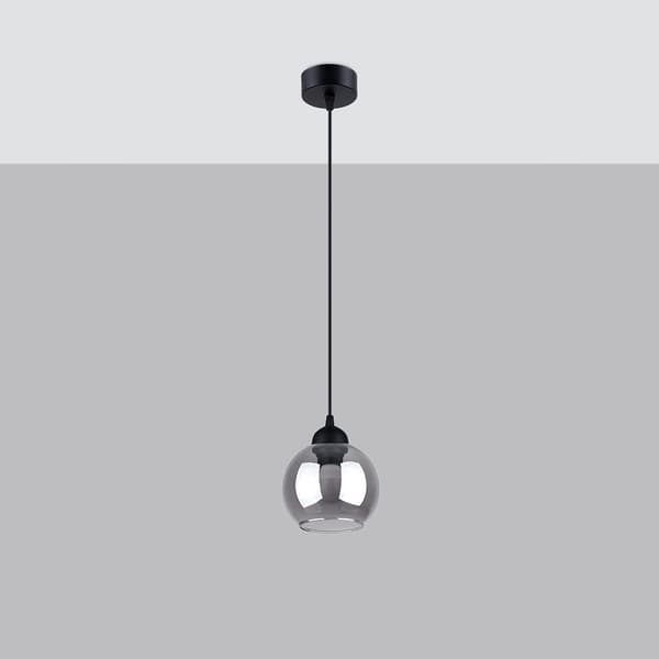Pendel lampa ALINO 1 svart Black
