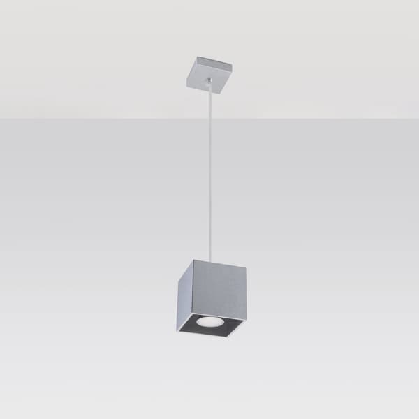 Pendel lampa QUAD 1 grå Grey