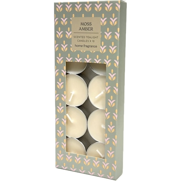 Värmeljus Doftljus Cozy Vanilla 10-pack Beige Cozy Vanilla