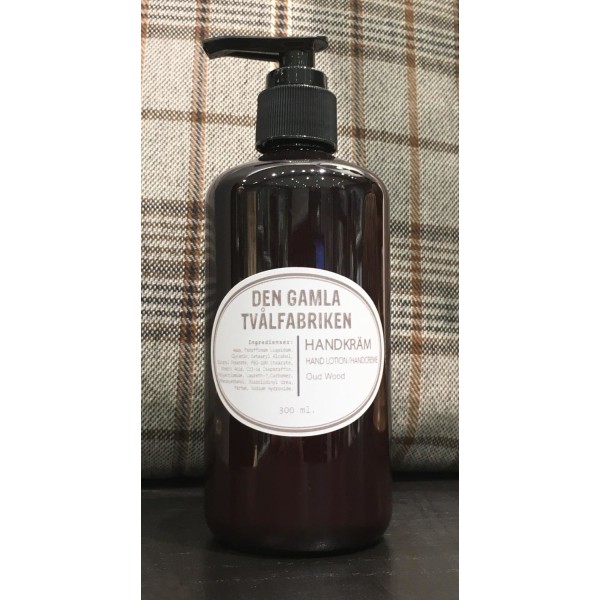 Lotion käsi pumpulla Oud Wood 300 ml Brown