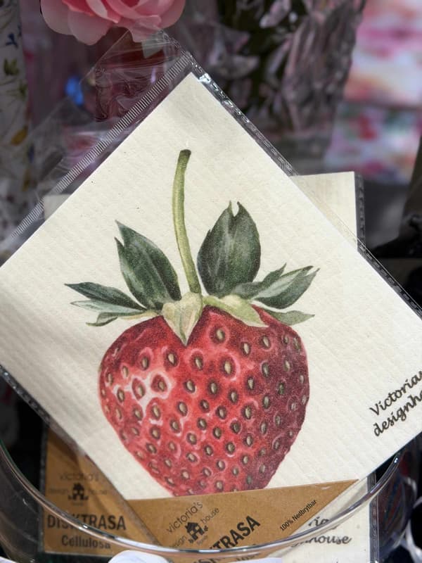 Disktrasa Diskduk Jordgubbe Vit