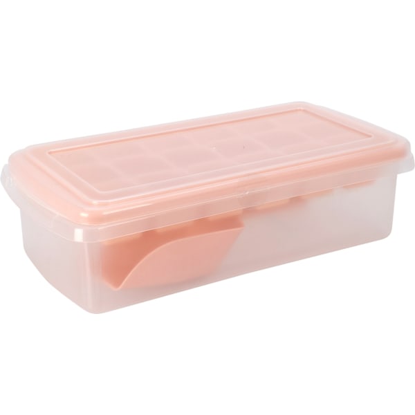 Iskub Förvaring Grön Rosa Grå Greige Grey