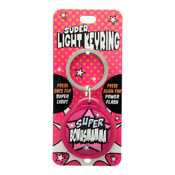 Nøglering BONUSMAMMA Super Light Nøglering Multicolor
