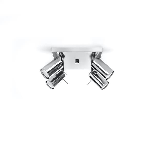 Taklampa RING 4 krom Chrome