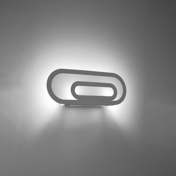 Vägglampa SACCON vit White
