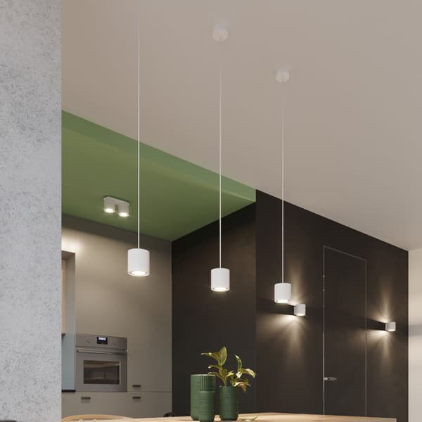 Hängande lampa ORBIS 1 vit White