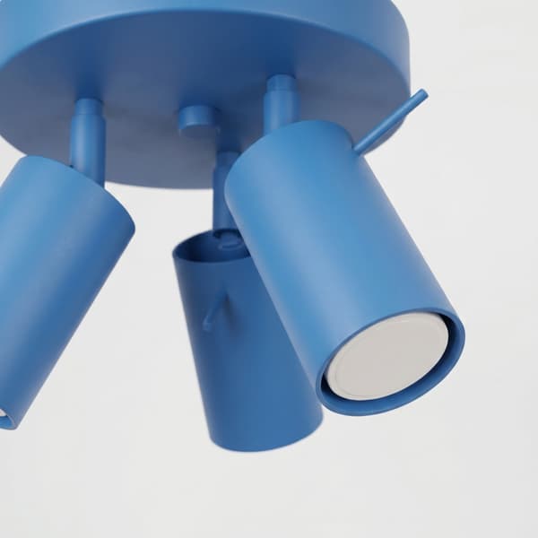 Taklampa RING 3P azurblå Light blue