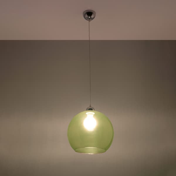 Pendel lampa BALL grön Green