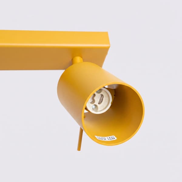 Taklampa RING 4L gul Yellow