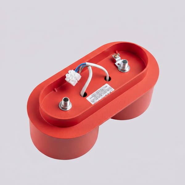 Taklampa MODO 2 röd Gx53 Red
