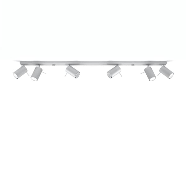 Taklampa RING 6L grå Grey