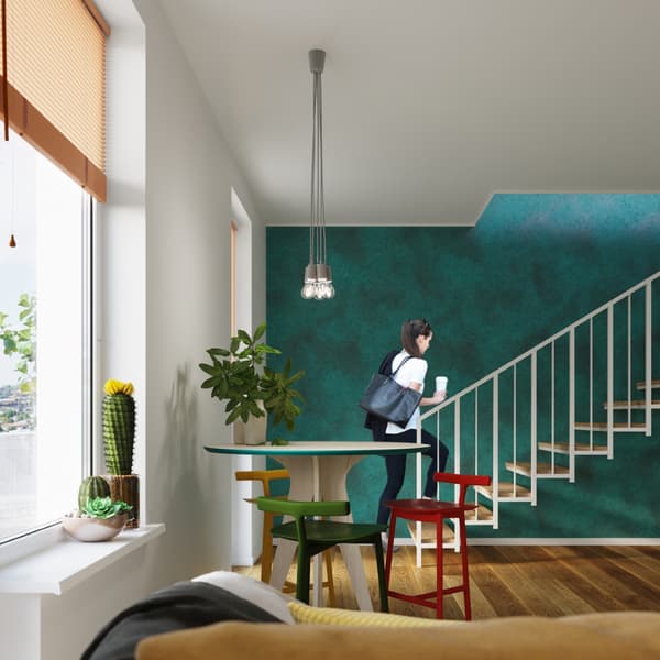 Pendel lampa DIEGO 5 grå Grey
