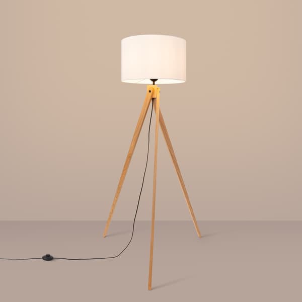 Golvlampa NATT vit Multicolor