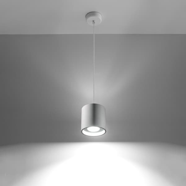 Hängande lampa ORBIS 1 vit White