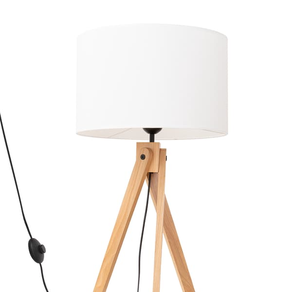 Golvlampa NATT vit multifärg