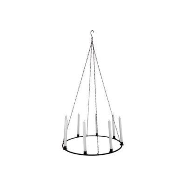 Takkrona Ljuskrona Smide 64 cm Black