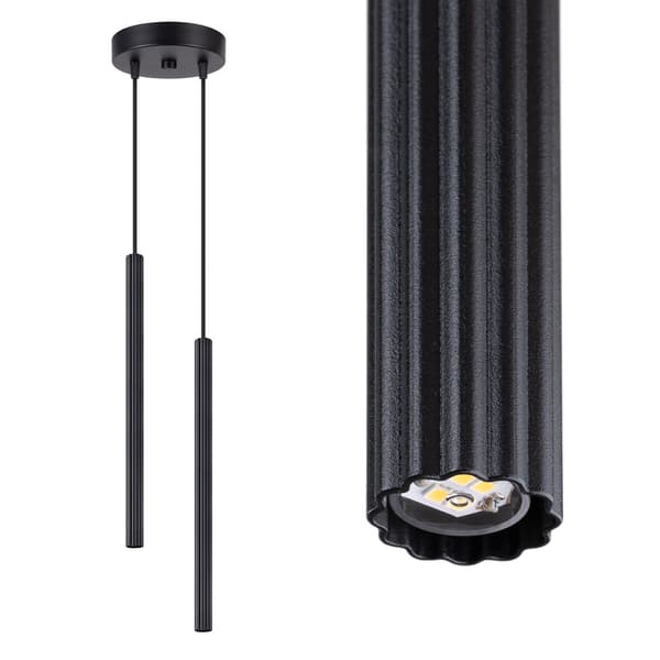 Pendellampa ARCHE 2P svart Black