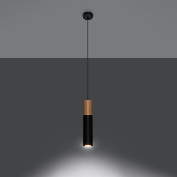 Pendel lampa PABLO svart Black