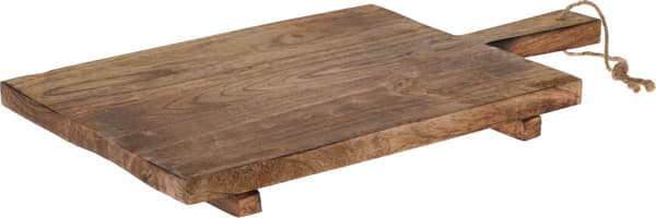 Skärbräda Servering med handtag 45x25 cm Natur