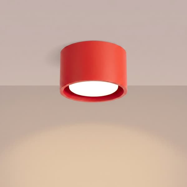 Taklampa MODO 1 röd Gx53 Red