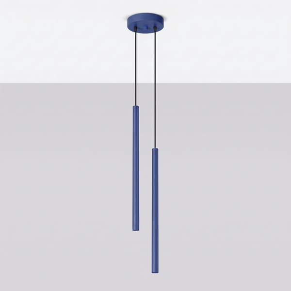 Pendellampa PASTELO 2 ultramarinblå ultramarine