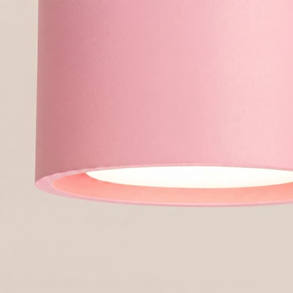 Taklampa MODO 1 rosa Gx53 Pink