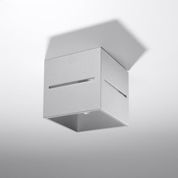 Taklampa LOBO grå Grey