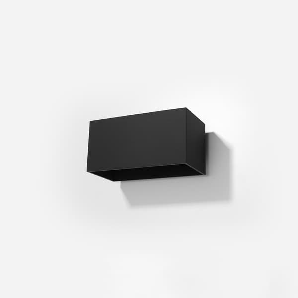 Vägglampa QUAD MAXI svart Black