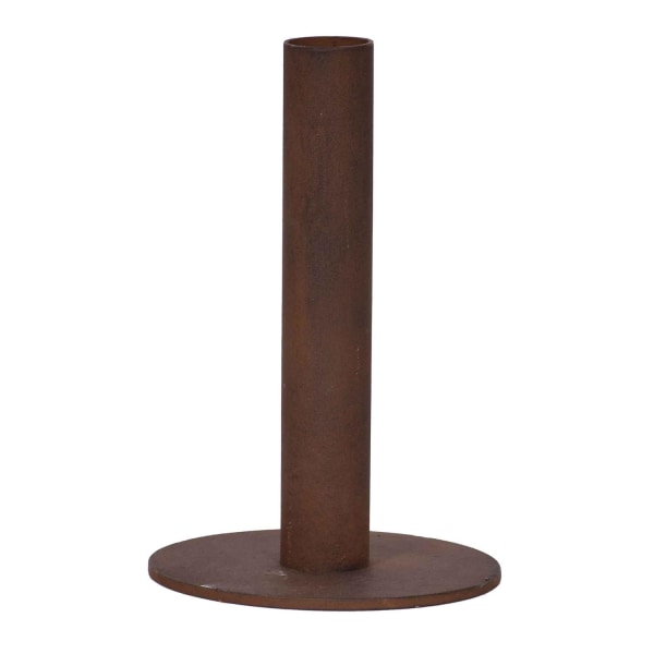 Ljusstake Smide Rost 15 cm Brown