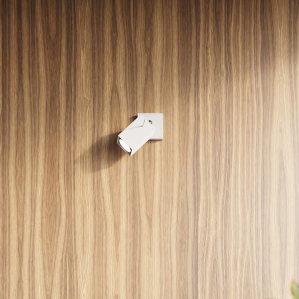 Vägglampa MERIDA vit White