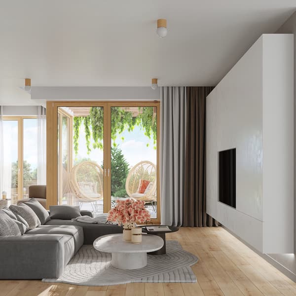 Bordslampa BOOMO Brown