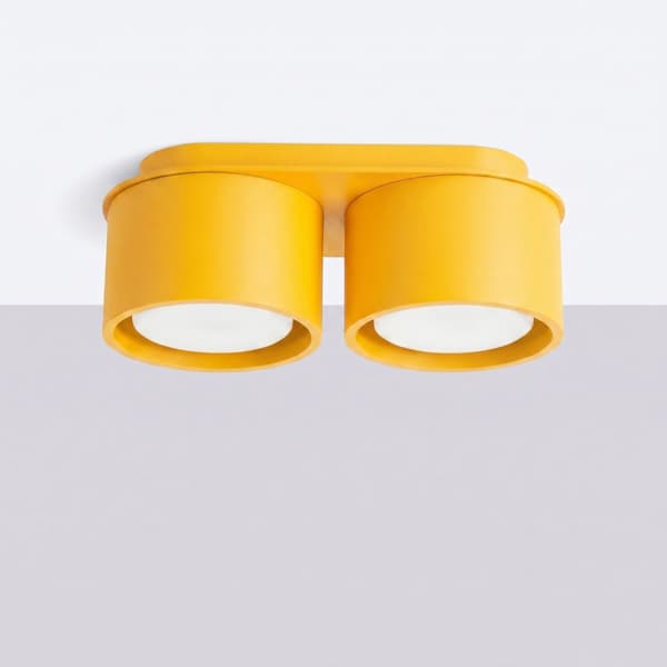 Taklampa MODO 2 gul Gx53 Yellow