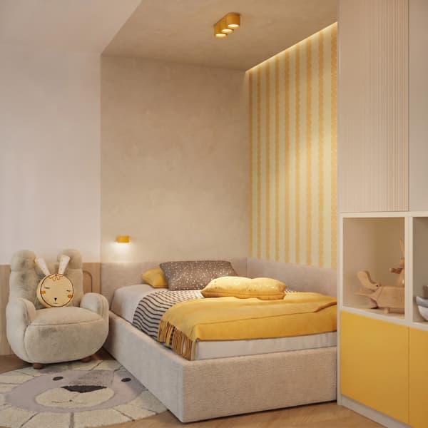 Taklampa MODO 3 gul Gx53 Yellow