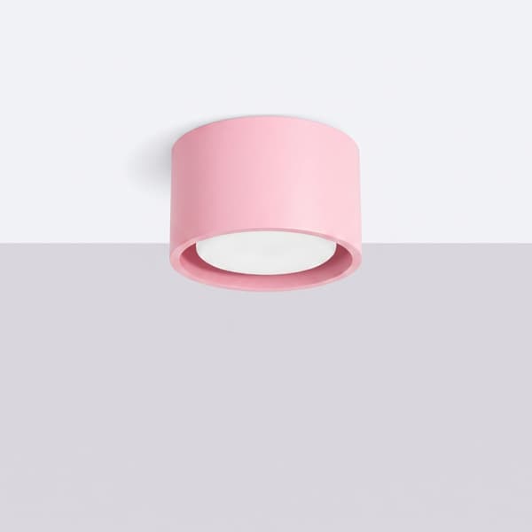 Taklampa MODO 1 rosa Gx53 Pink