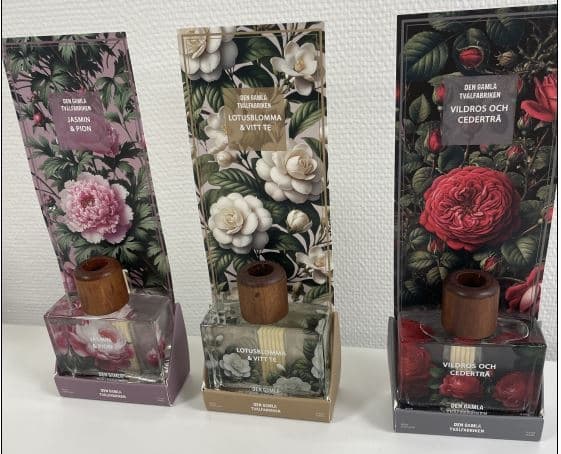 Doftpinnar Rumsdoft Jasmin & Pion 100 ml Pink Jasmin & Pion