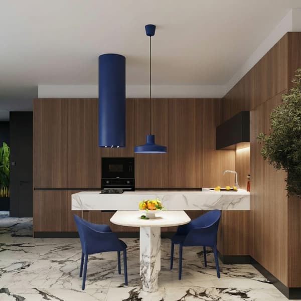 Pendellampa BILO ultramarinblå ultramarine