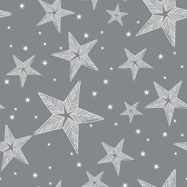 Lautasliina Stars Grey 20 kpl