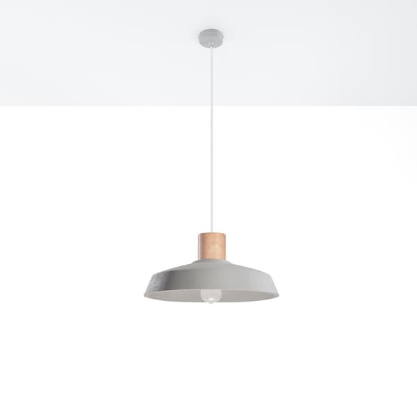 Hängande lampa AFRA Grey