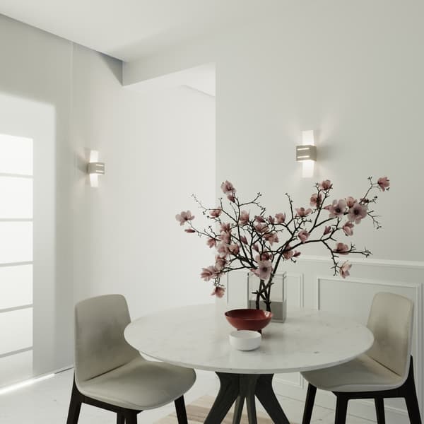 Vägglampa LORETO grå Grey