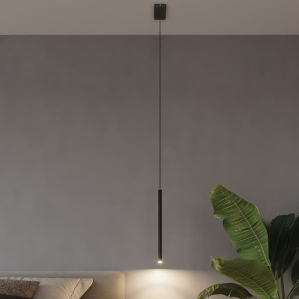 Pendel lampa PASTELO 1 svart Black