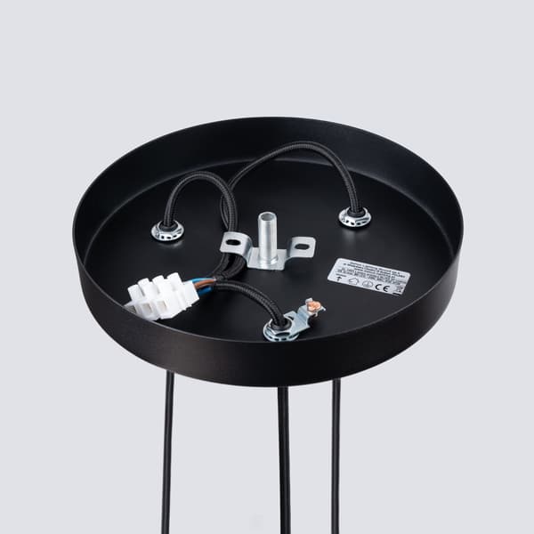Pedantlampa BLISS 3P svart Black