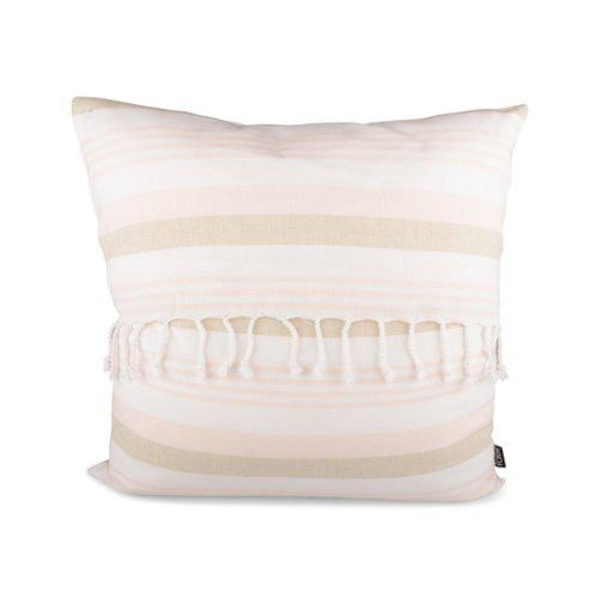 Kudde Hamam vit/beige/rosa 45x45 cm Vit