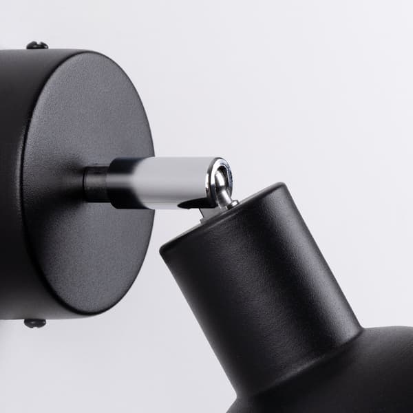 Vägglampa ELBA svart Black