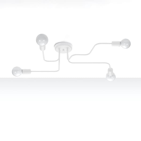 Ljuskrona VECTOR 4 vit White