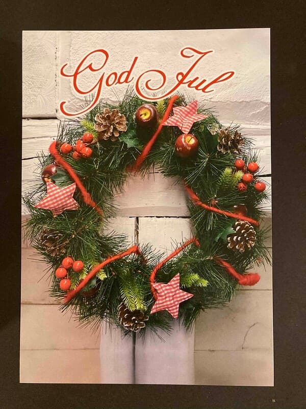 2026 10-pack Svenska Vykort julkort  julvykort God Jul & Gott Nytt År multifärg