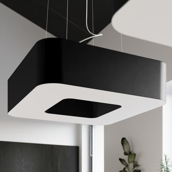 Ljuskrona URANO 80 svart Black