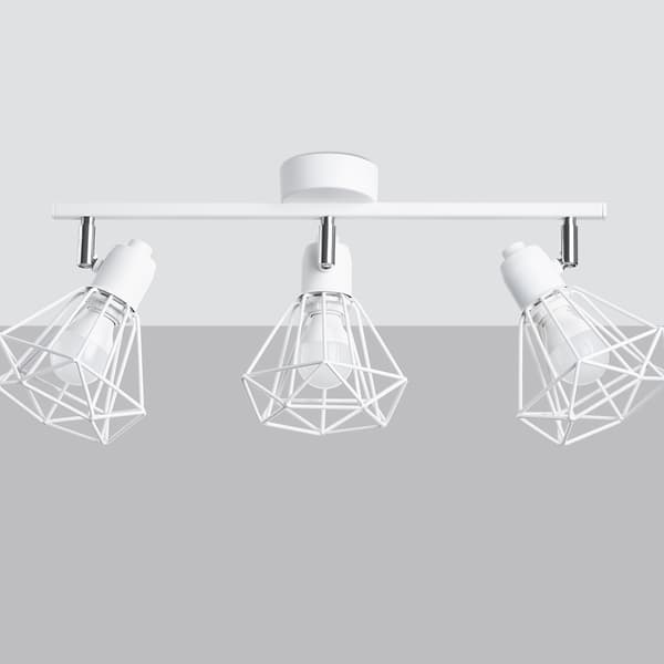 Taklampa ARTEMIS 3 vit White
