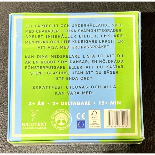 Spel "Charader - bäst i familjen"